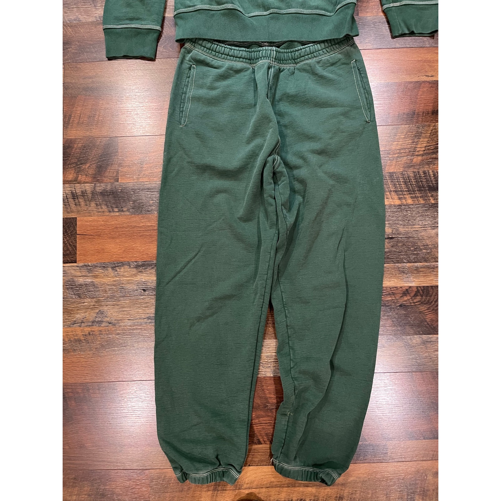 Stssy - Vintage Sweatsuit / Dark Green / Size M — image 3 of 8
